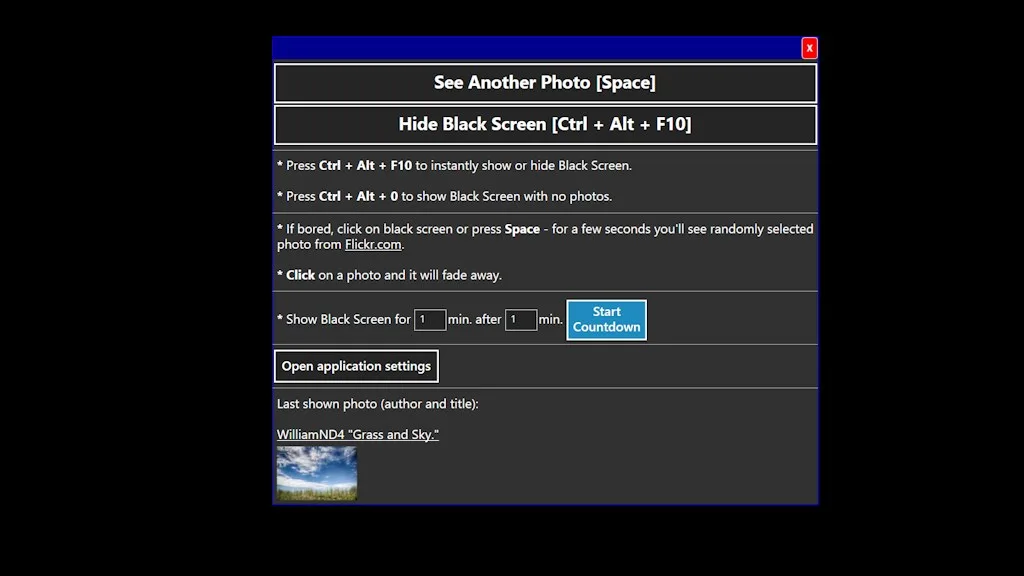 Black Screen for Windows screenshot 3