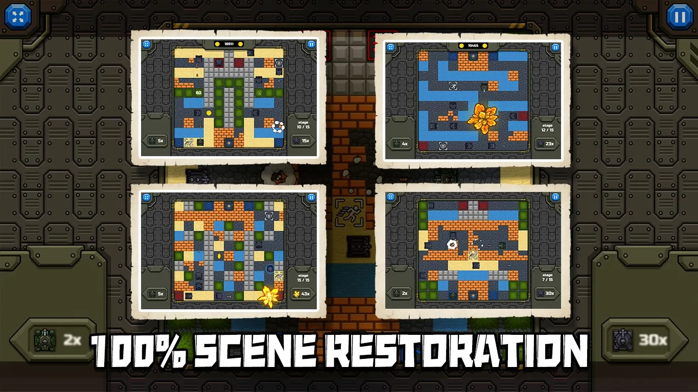 Tank Battle: Classic Shooting Game screenshot 1