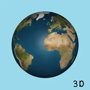 Earth 3D Map.
