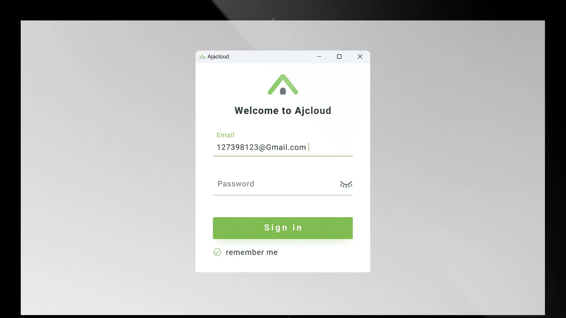 Ajcloud screenshot 1