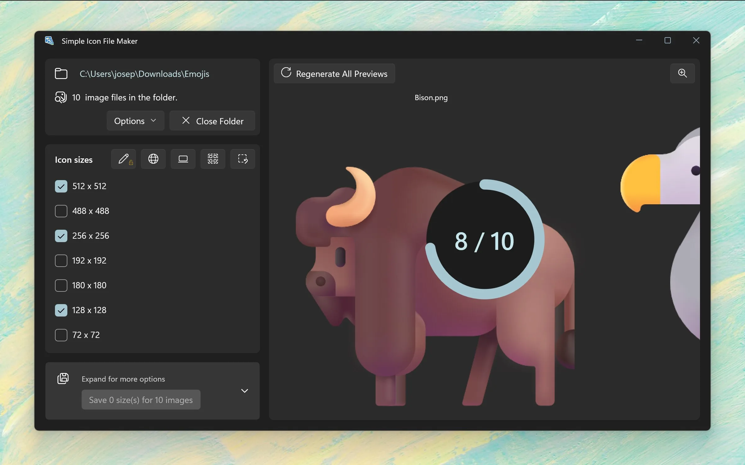 Simple Icon File Maker screenshot 3