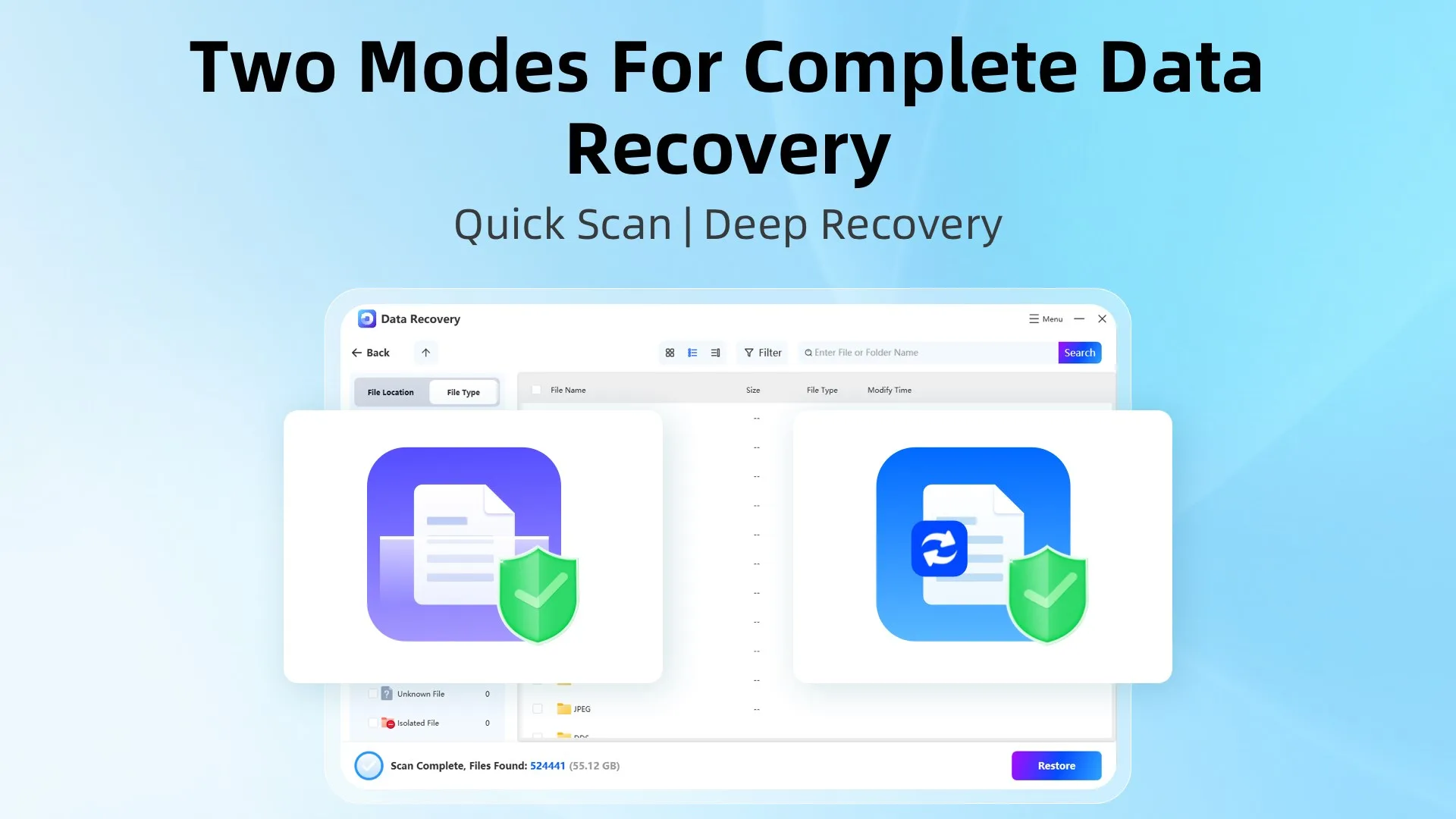 Data Recovery - Hard Drive & USB File Recovery screenshot 4