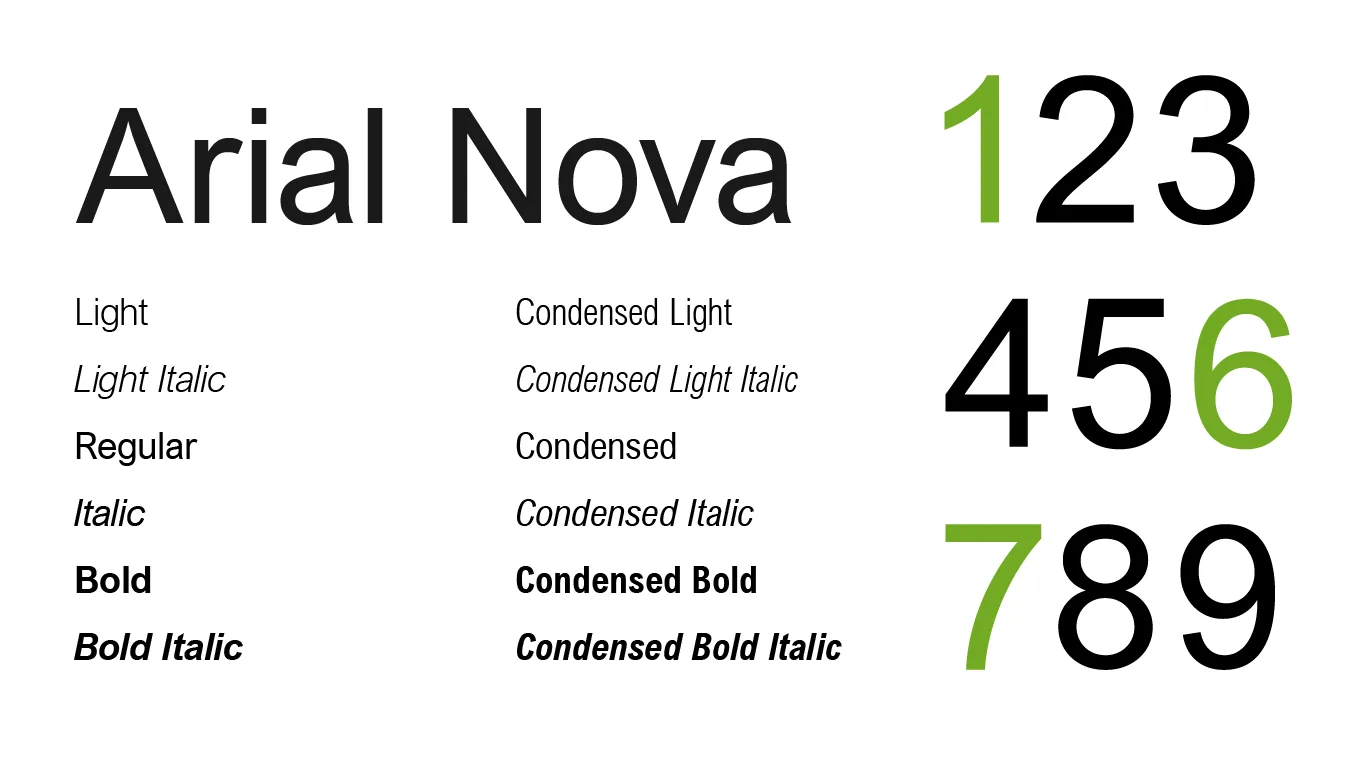 Arial Nova screenshot 3