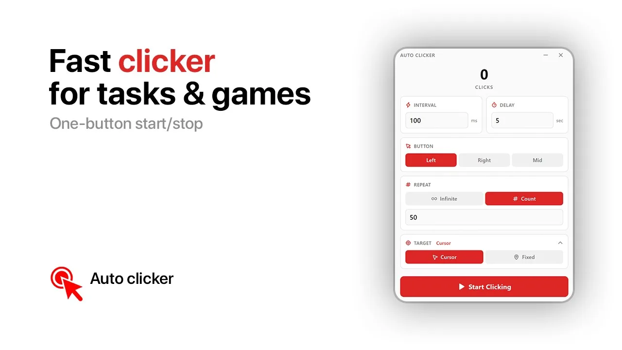 Free Auto Clicker™ screenshot 2
