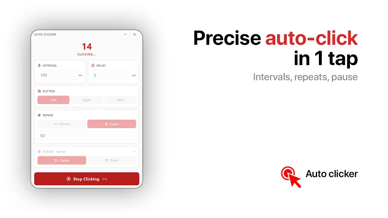 Free Auto Clicker™ screenshot 3
