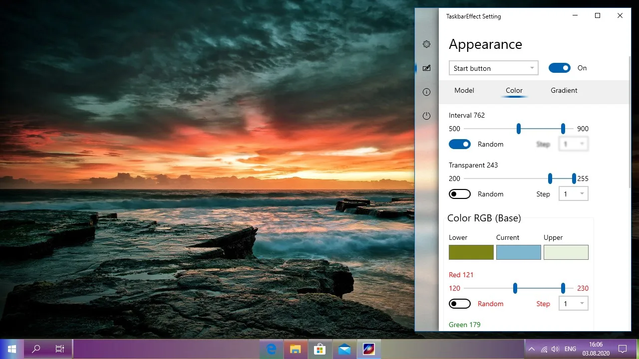TaskbarEffect+ screenshot 3