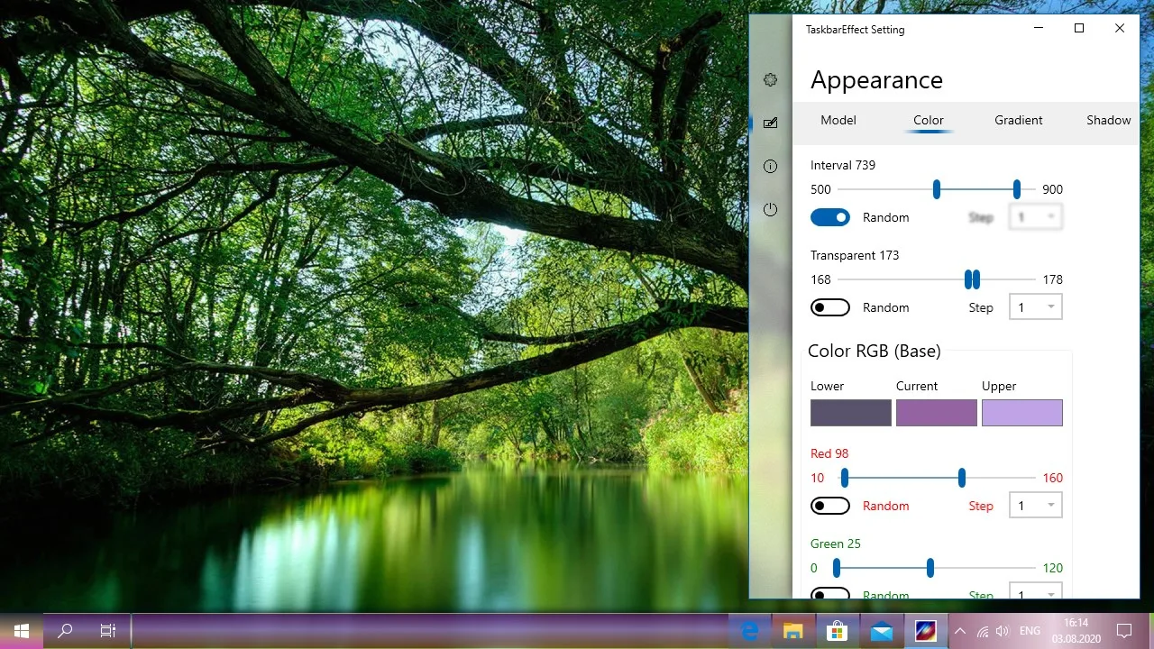 TaskbarEffect+ screenshot 4