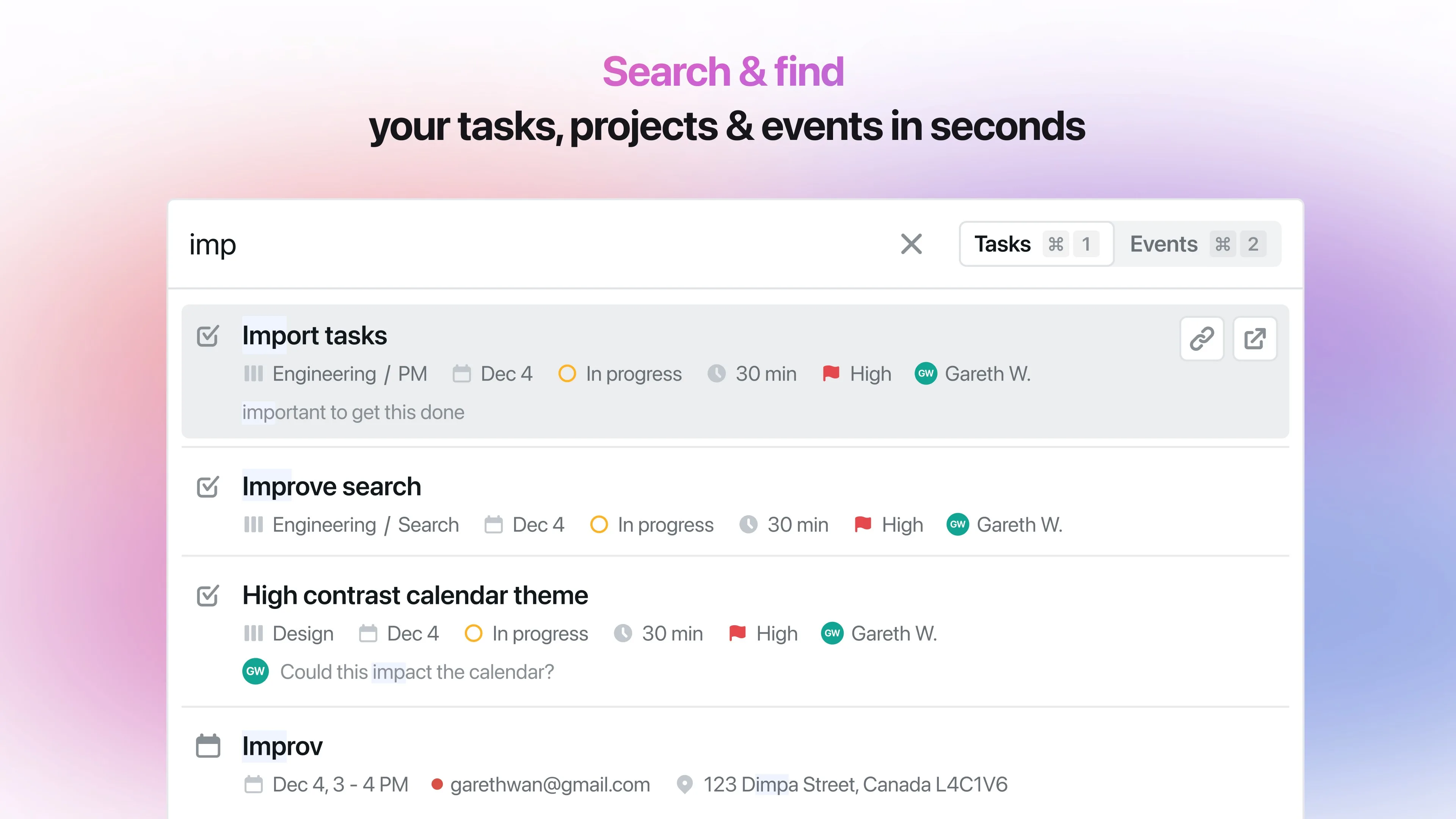 Motion - Projects, Tasks, and Calendar screenshot 5
