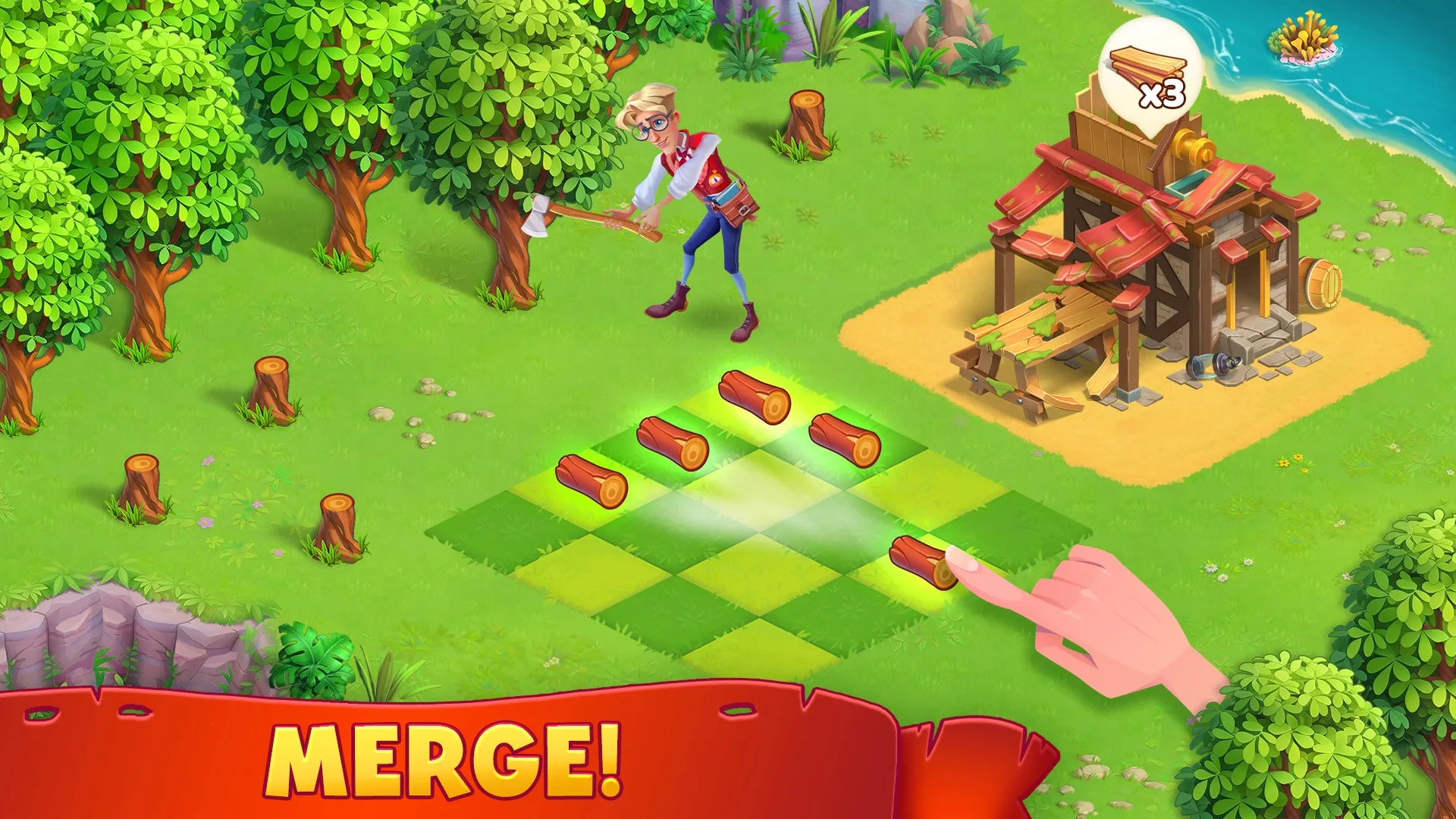 Roger That: Merge Adventure Games! screenshot 1