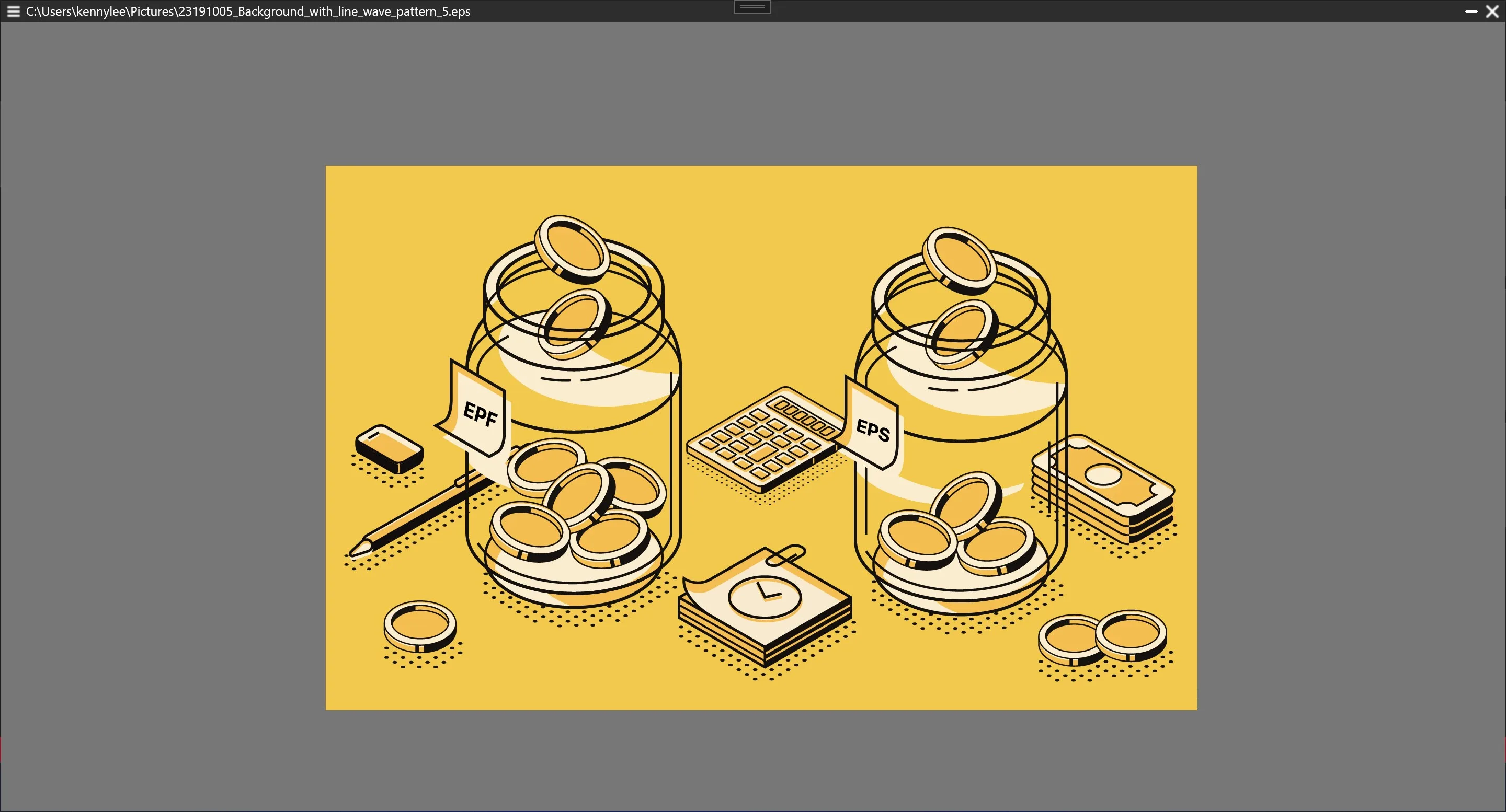EPS File Viewer : to JPG/PNG screenshot 1