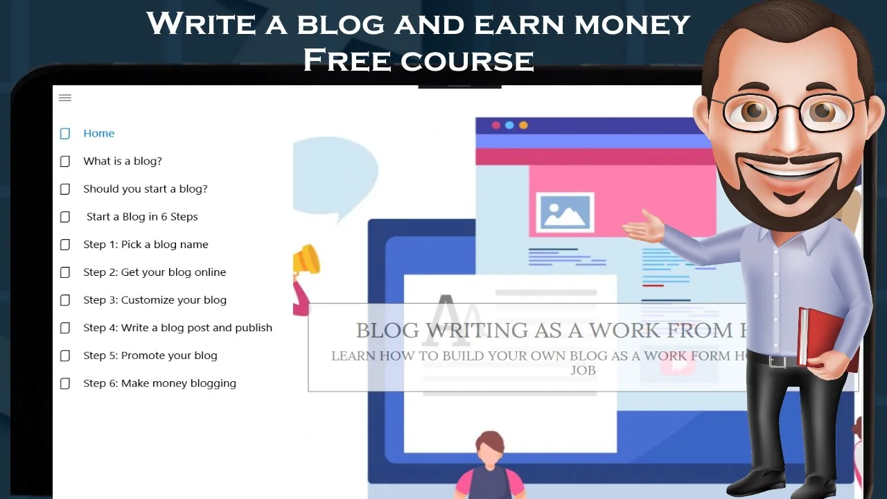 Blog writing business - become a blogger screenshot 1