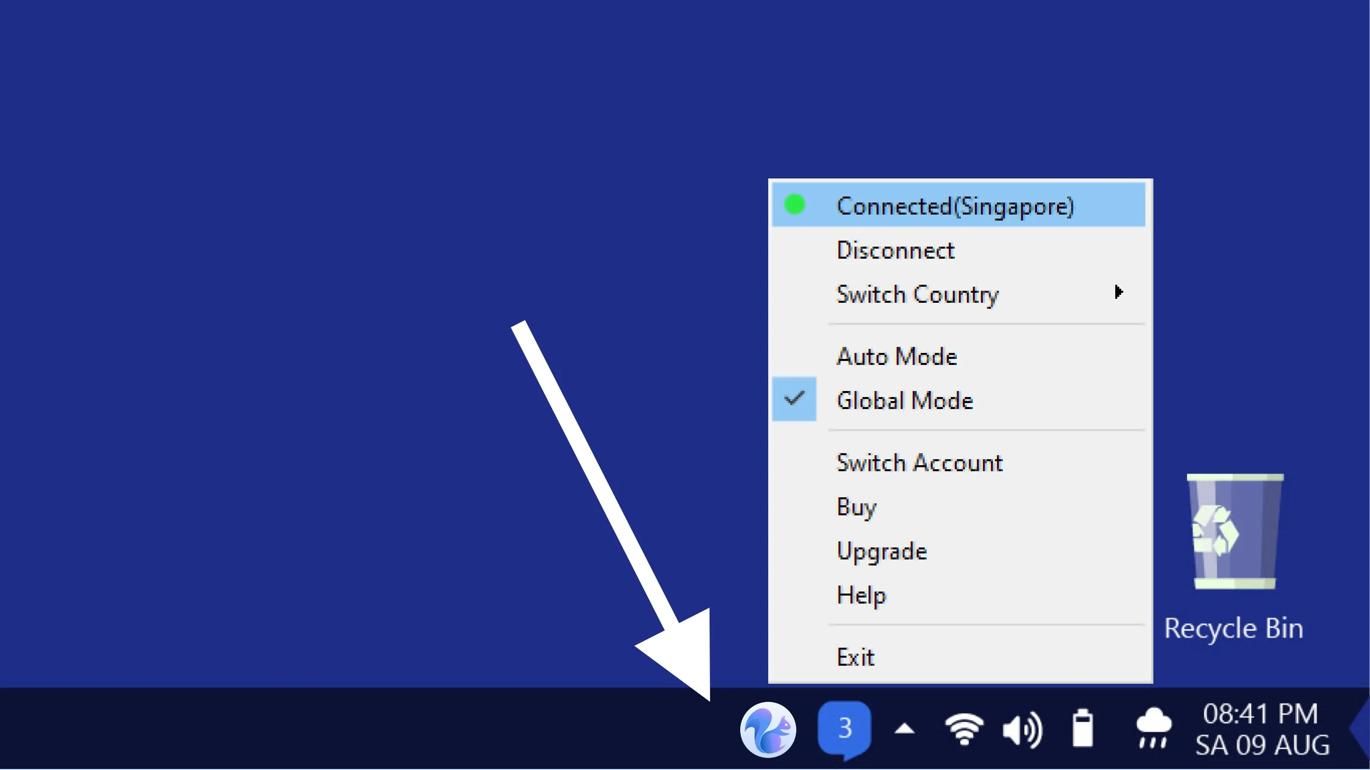 SquirrelVPN screenshot 2