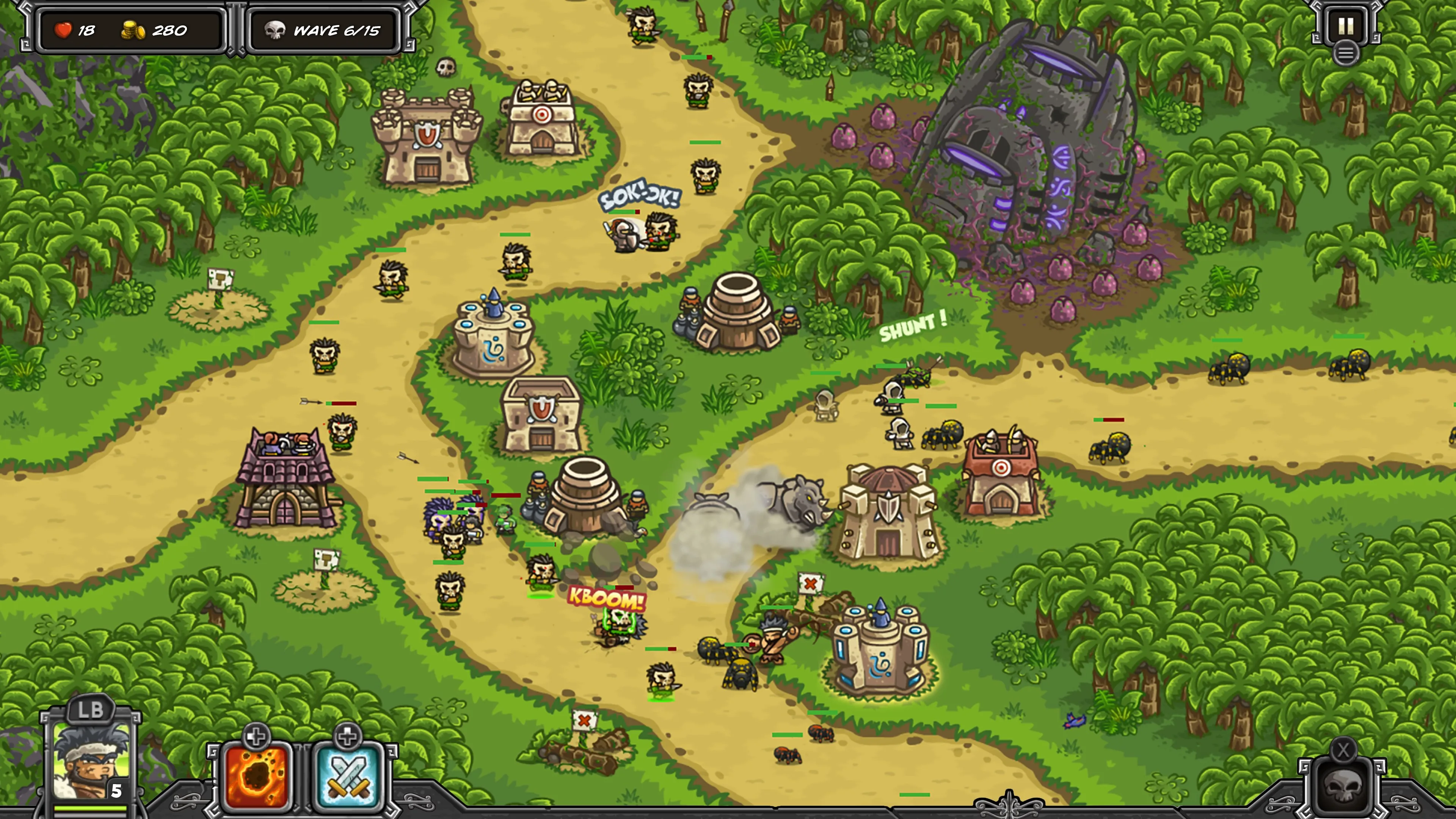 Kingdom Rush Frontiers screenshot 5