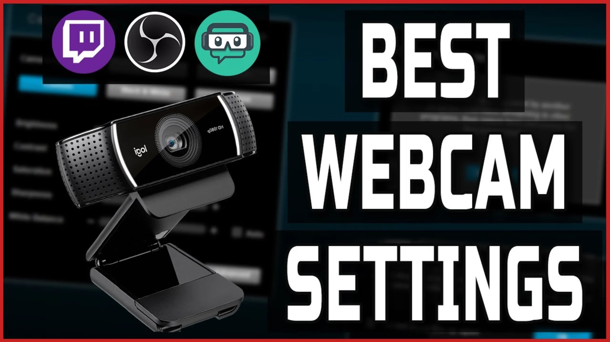 Webcam Settings Tool screenshot 1