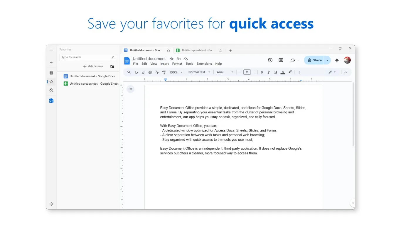 Easy Document Office screenshot 1