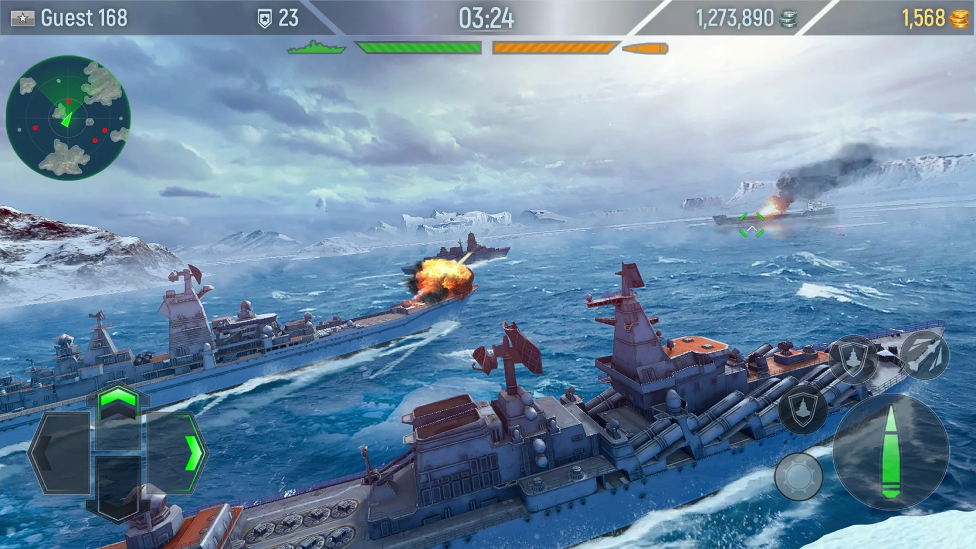 Naval Armada: Sea Battle Online screenshot 3