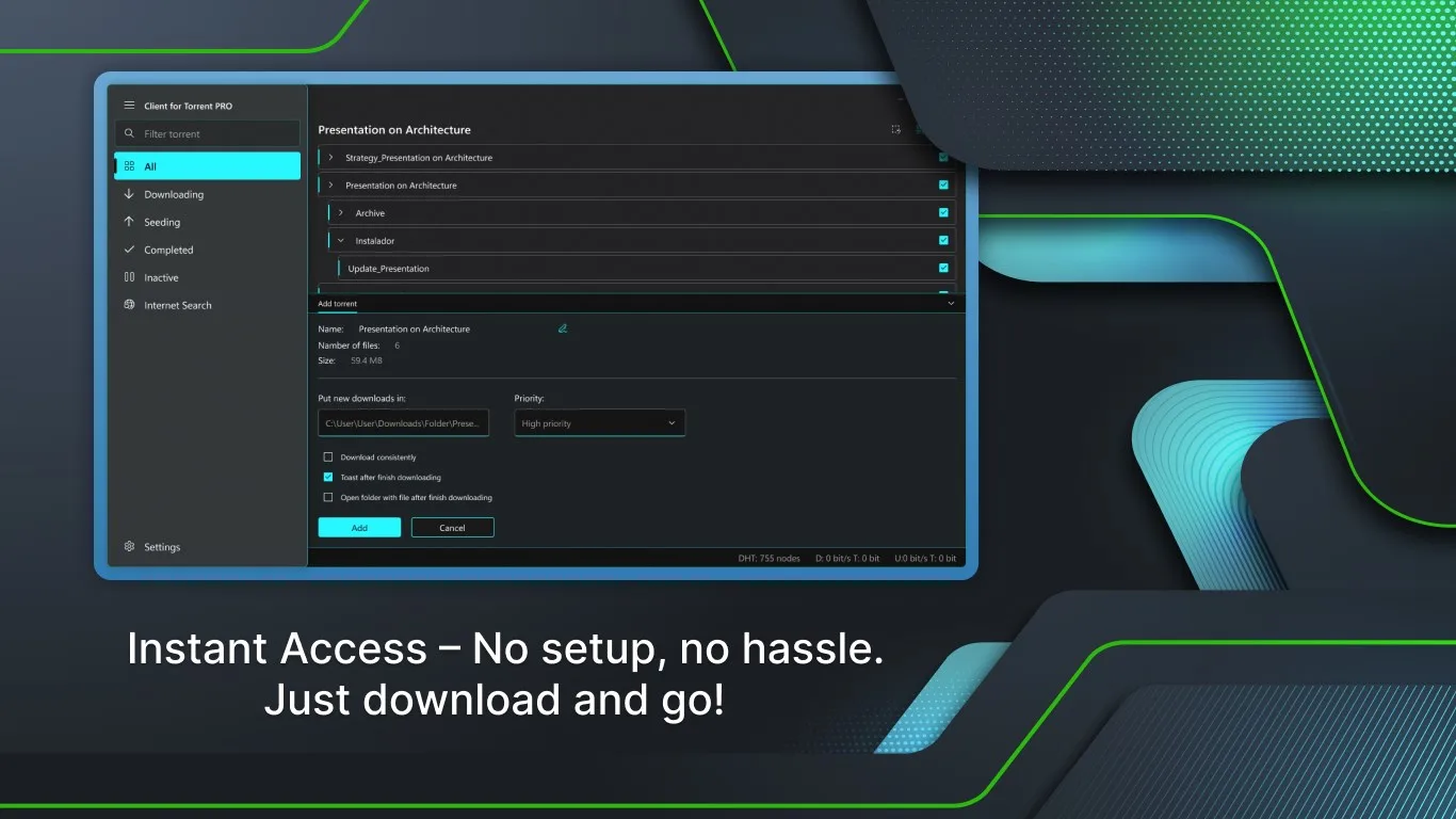 Client for Torrent PRO screenshot 2
