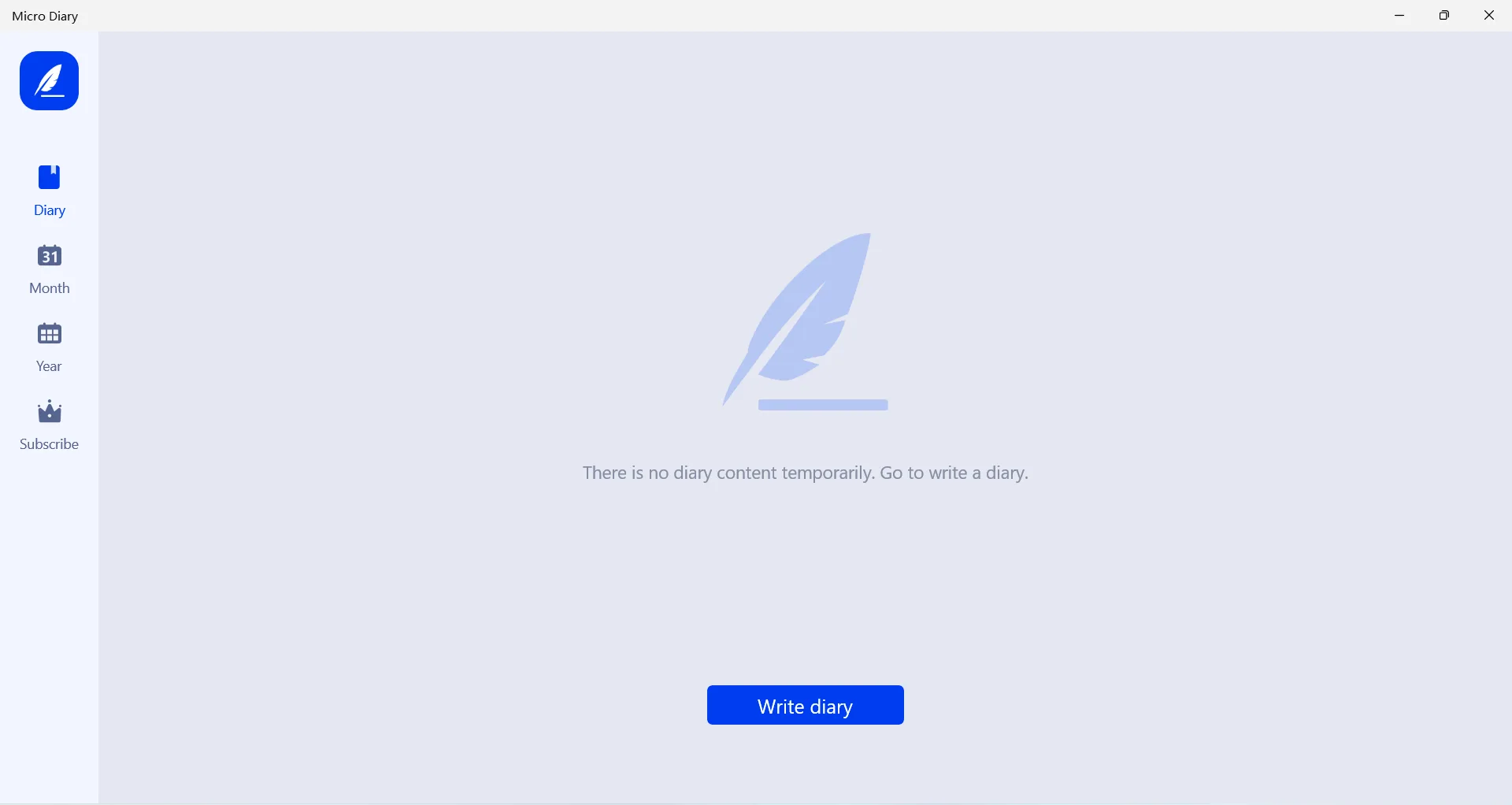 Micro Diary - Simple Writer screenshot 4