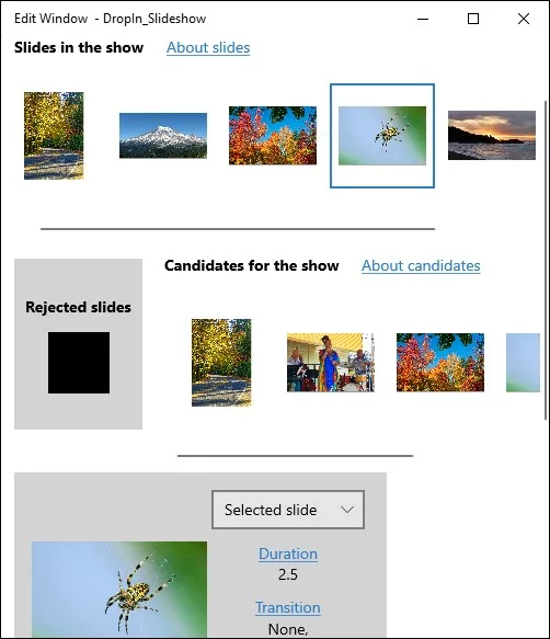 DropIn Slideshow screenshot 4