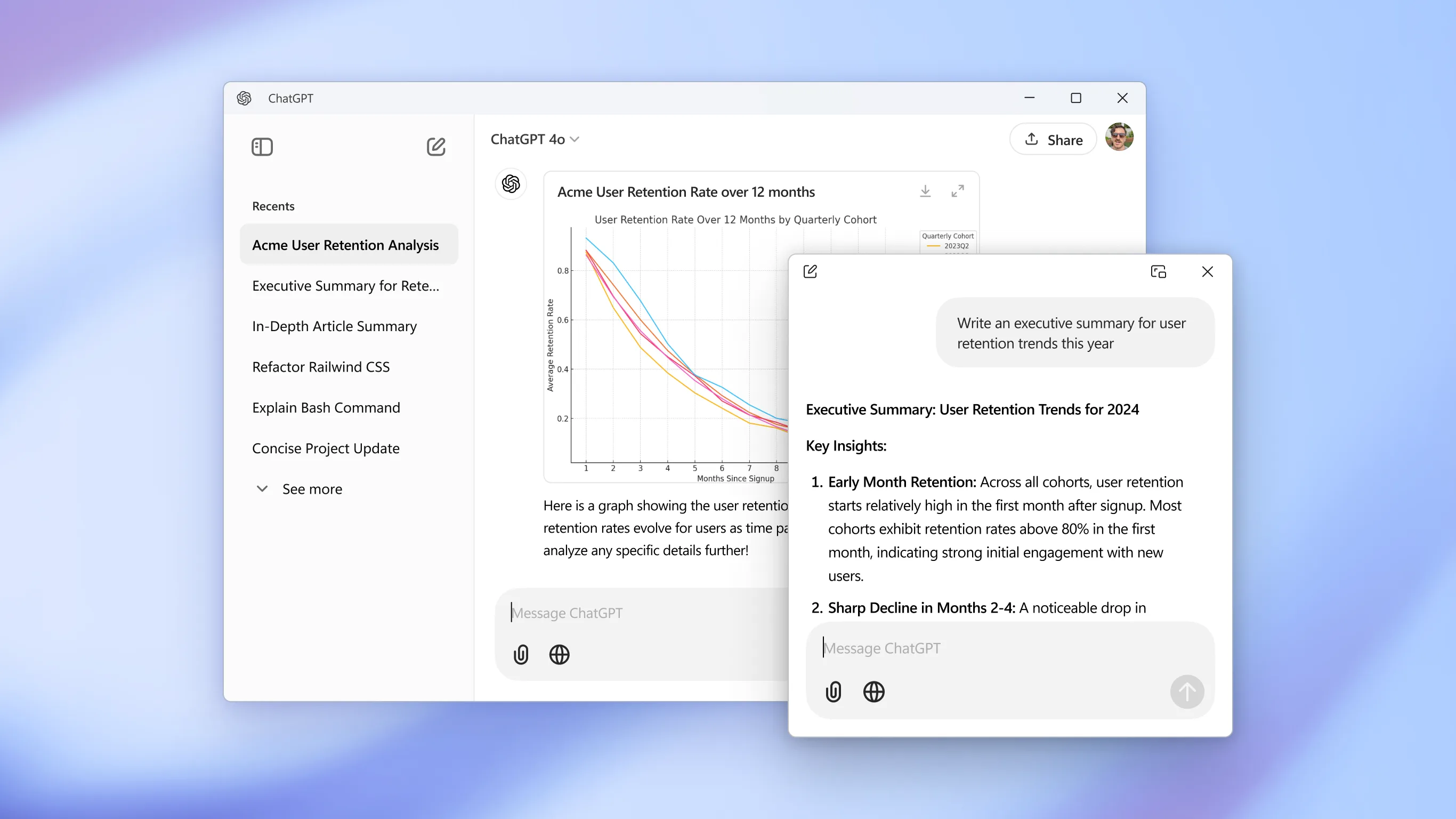 ChatGPT screenshot 2