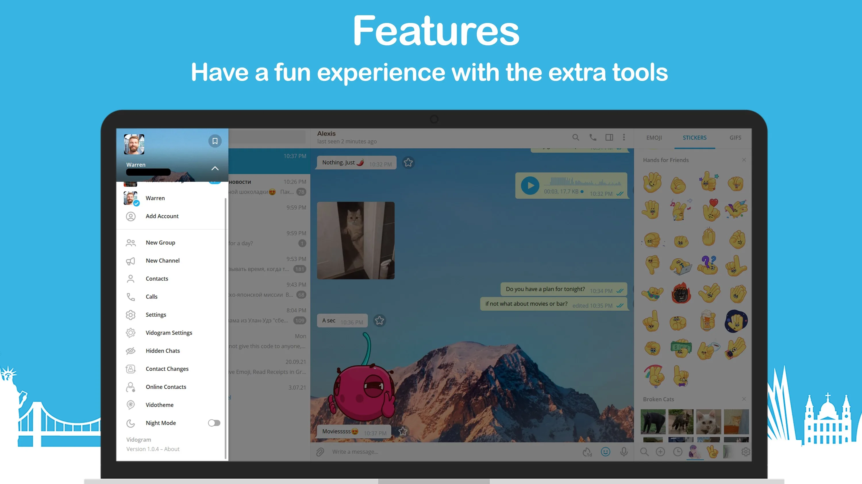 Vidogram screenshot 2