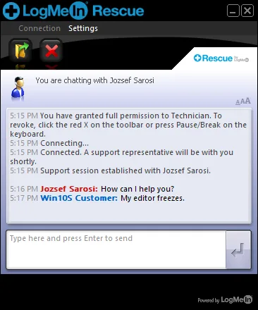 LogMeIn123 screenshot 2