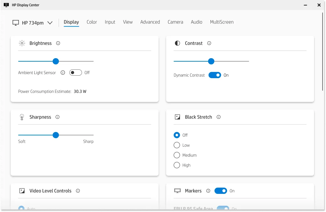 HP Display Center screenshot 5