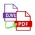 Converter: DJVU To PDF