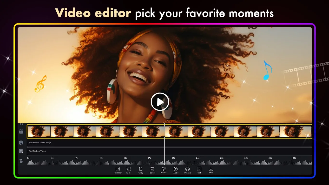 PC - Video Editor & Movie Maker screenshot 1