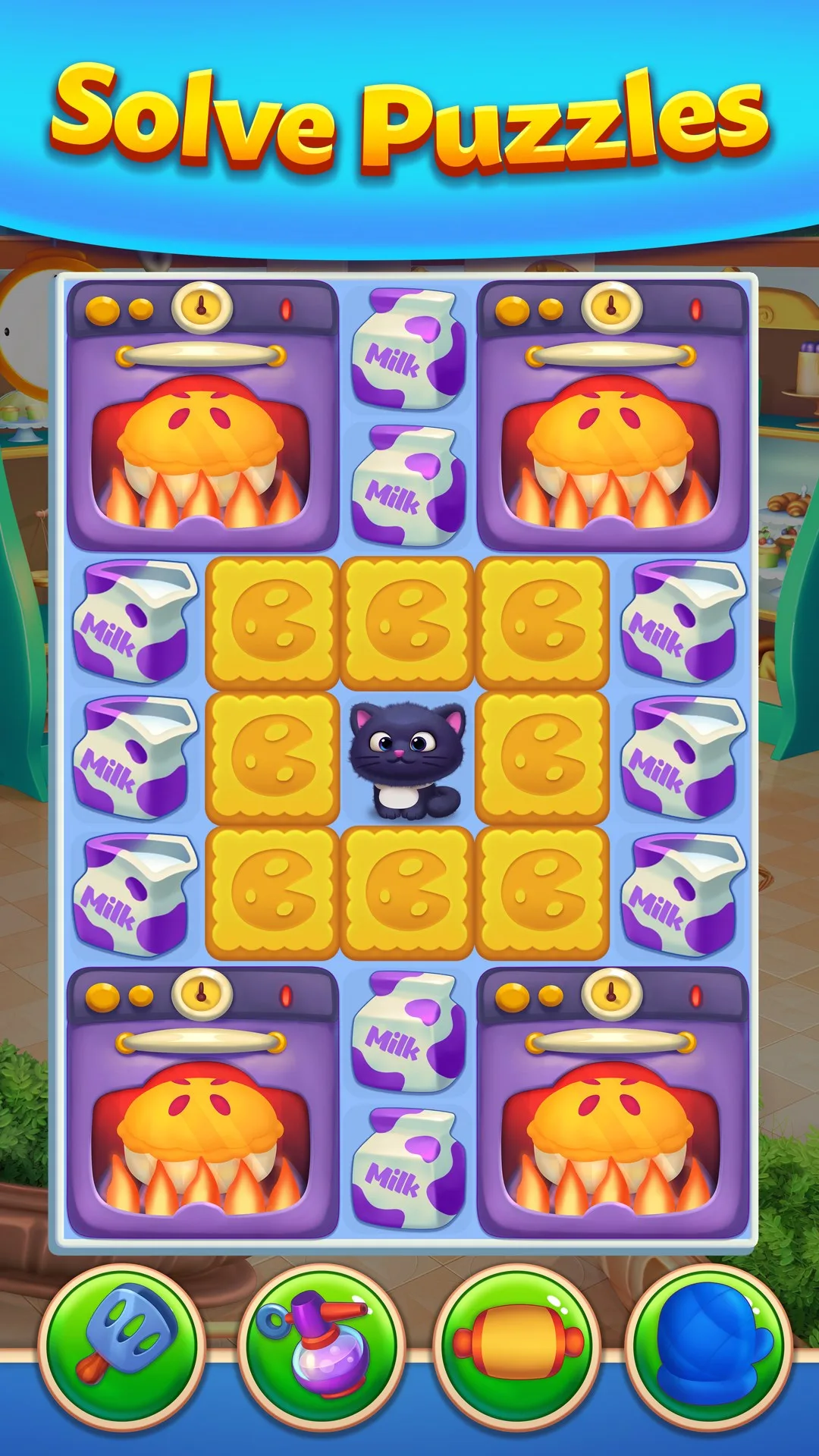 Match Cafe: Cook, puzzle game screenshot 2