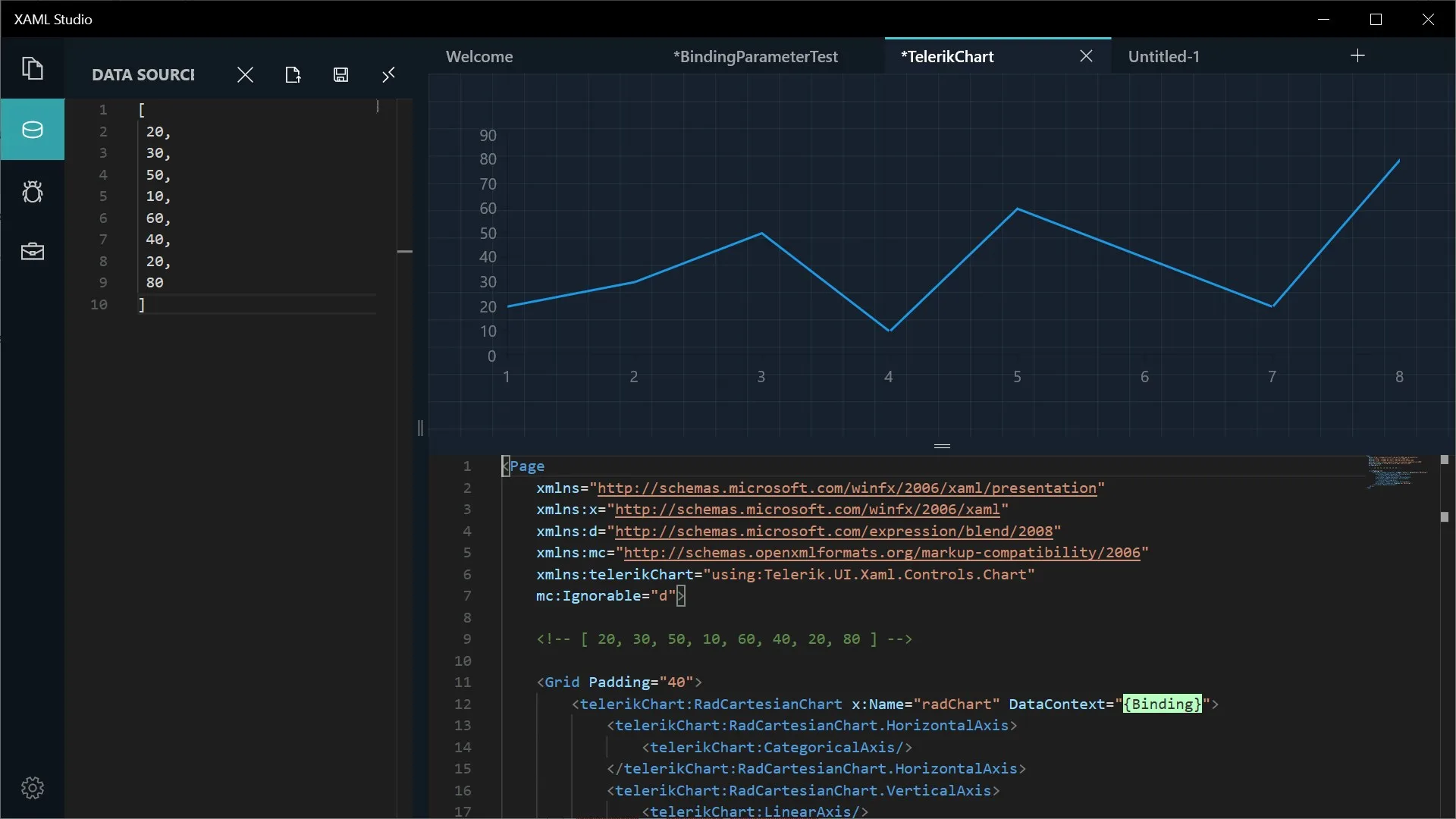 XAML Studio screenshot 1