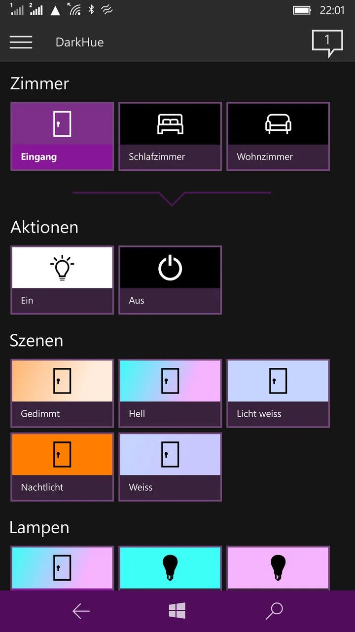 DarkHue screenshot 1