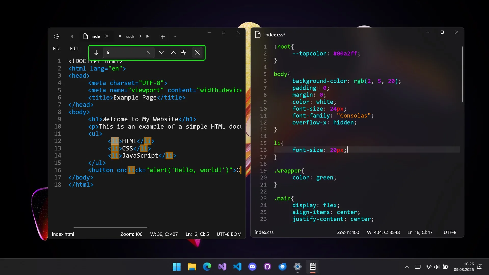 Fastedit screenshot 2