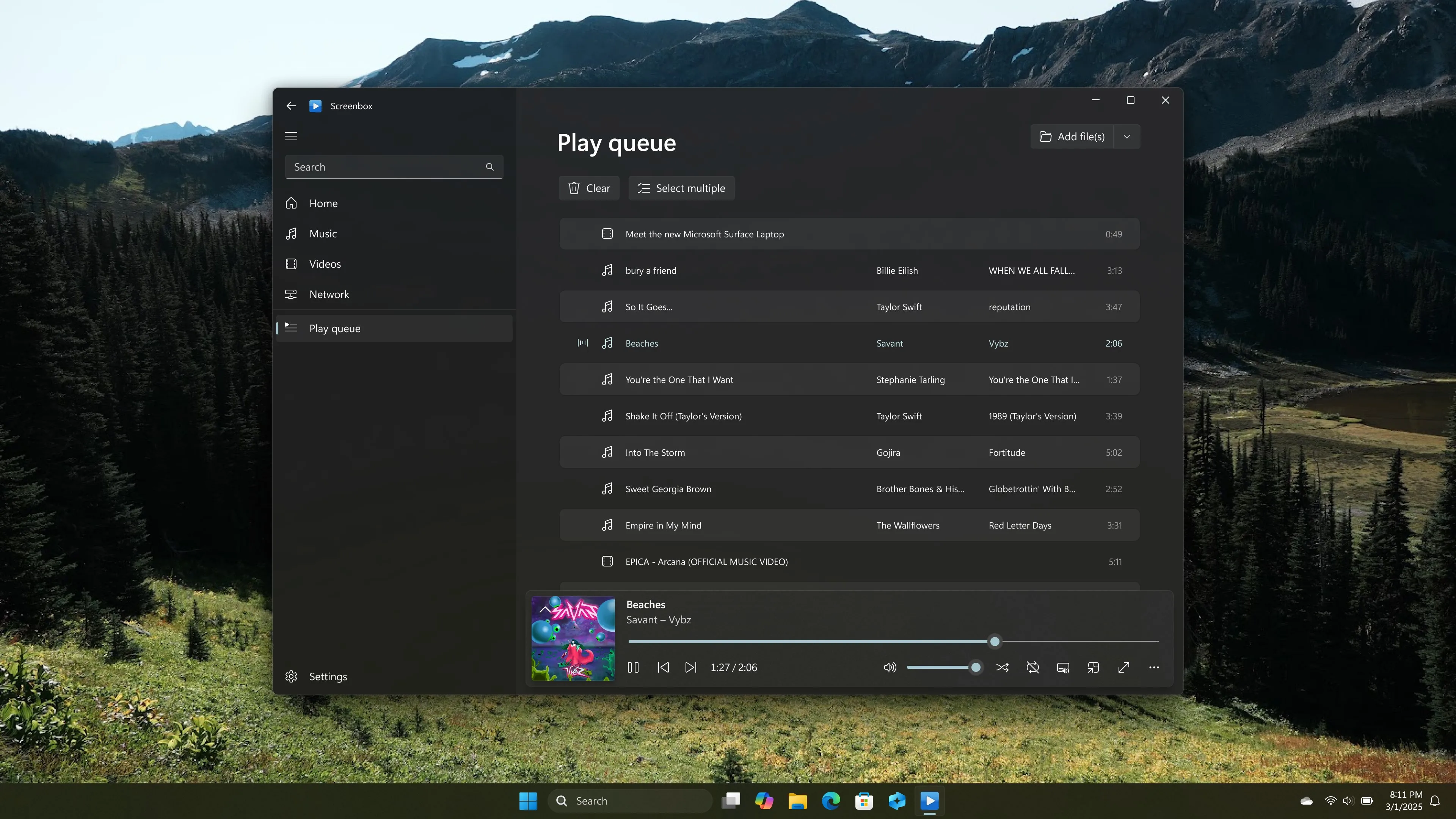 Screenbox Media Player screenshot 2
