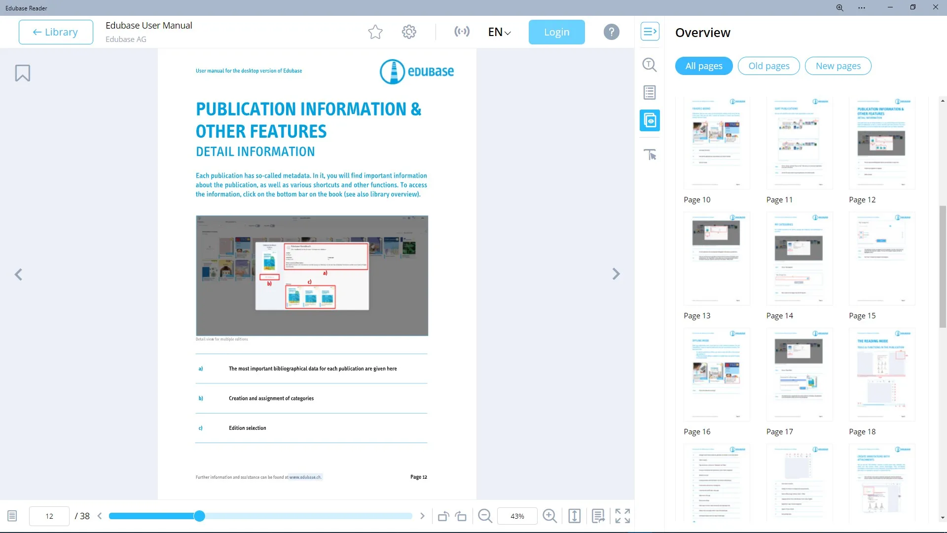 Edubase Reader screenshot 5