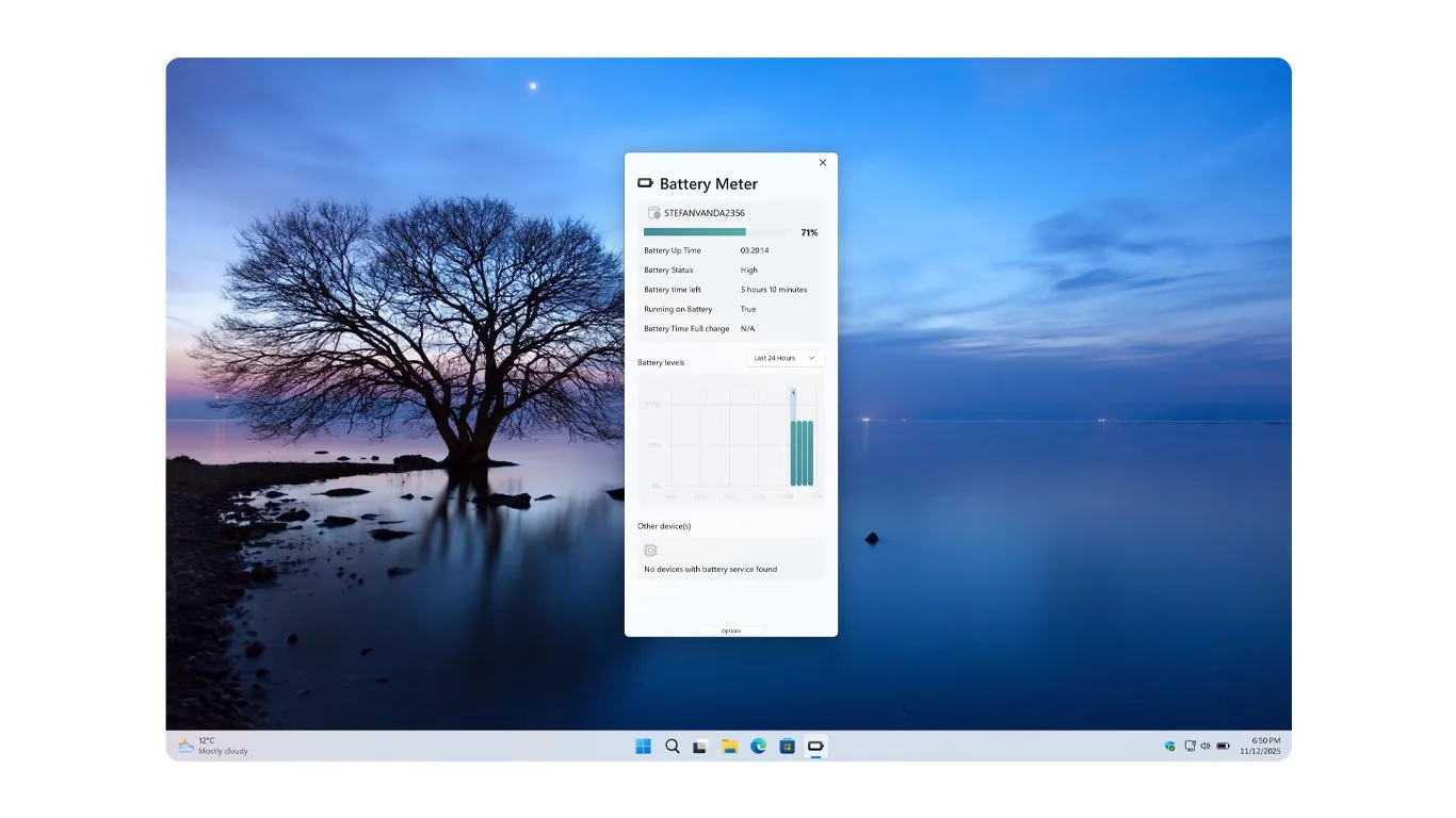 Battery Meter screenshot 3