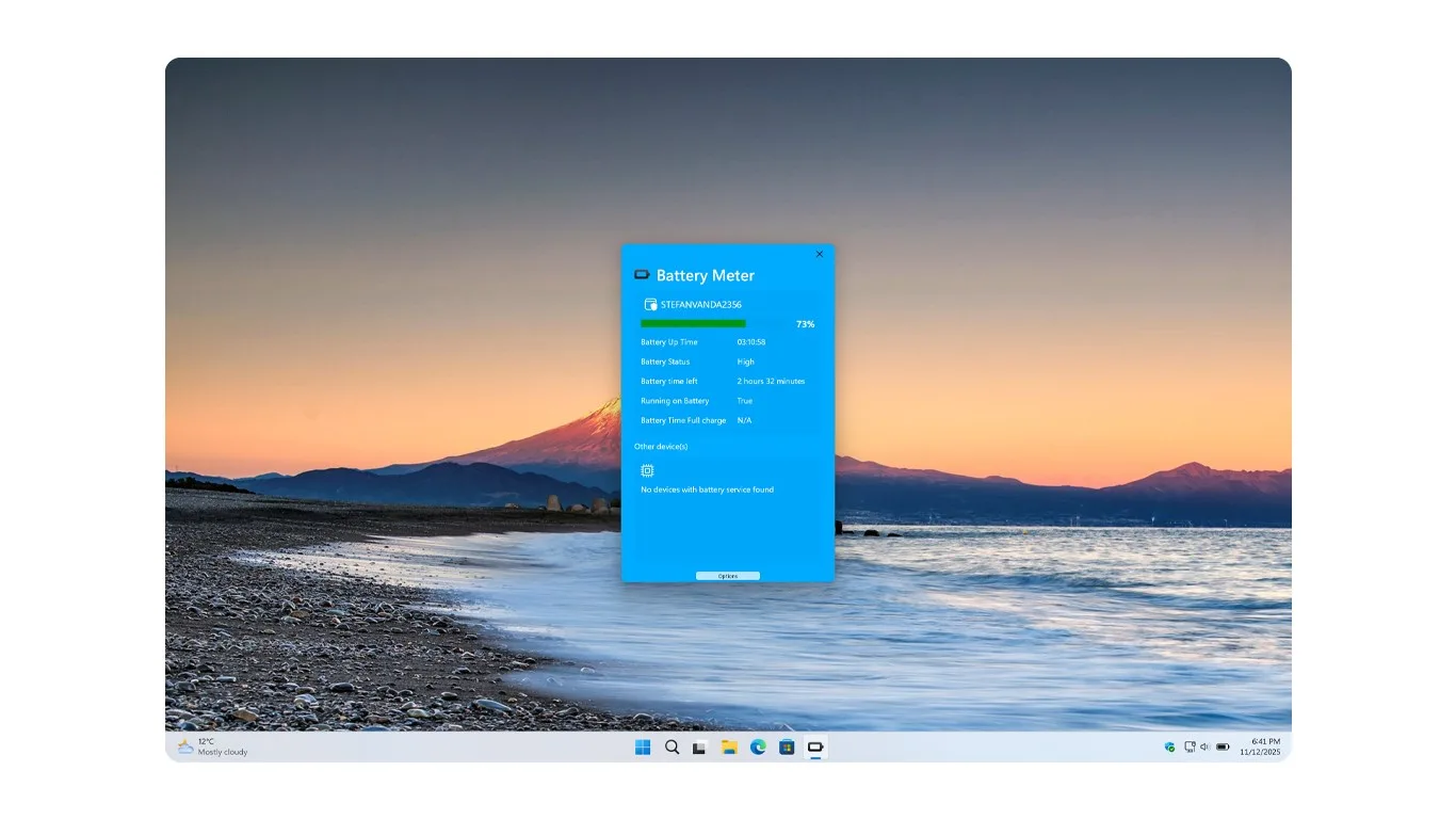 Battery Meter screenshot 4