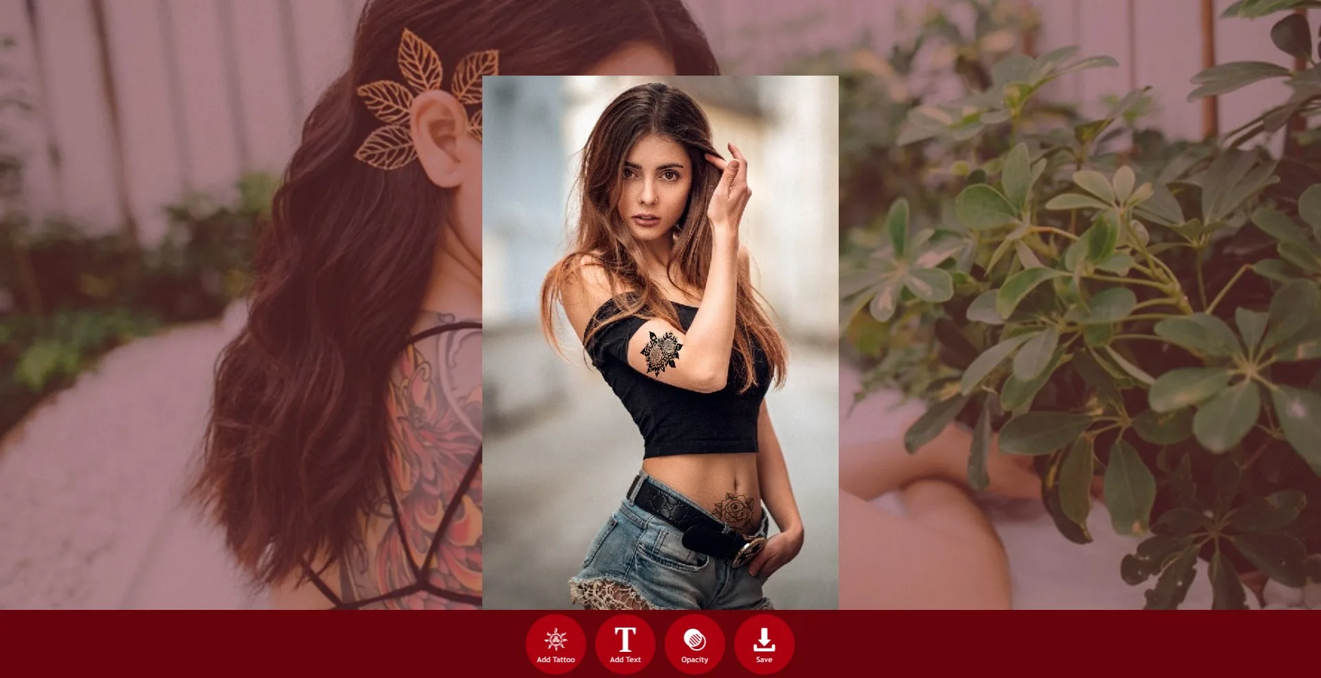 Tattoo Photo Maker screenshot 1