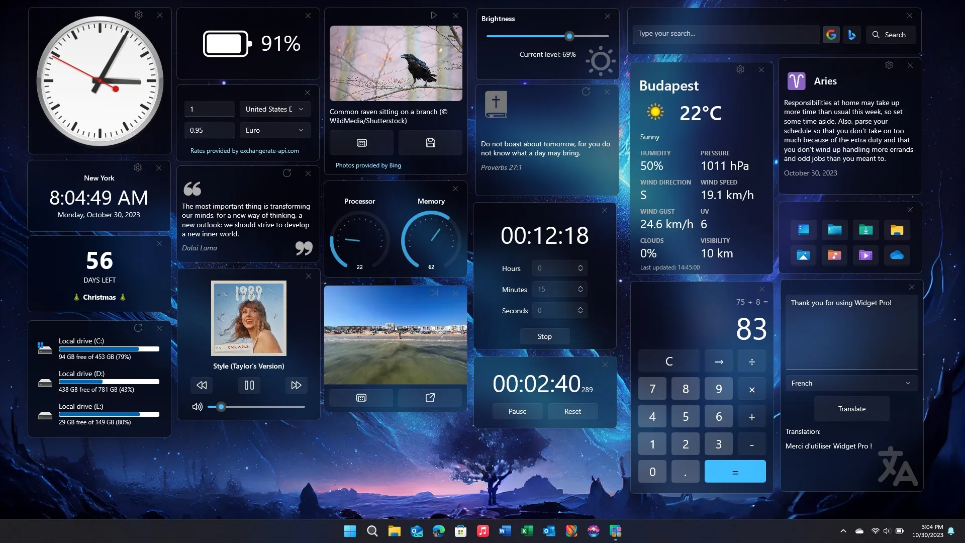 Widget Pro screenshot 3