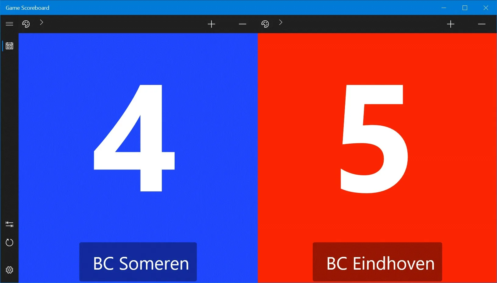 Game Scoreboard screenshot 2