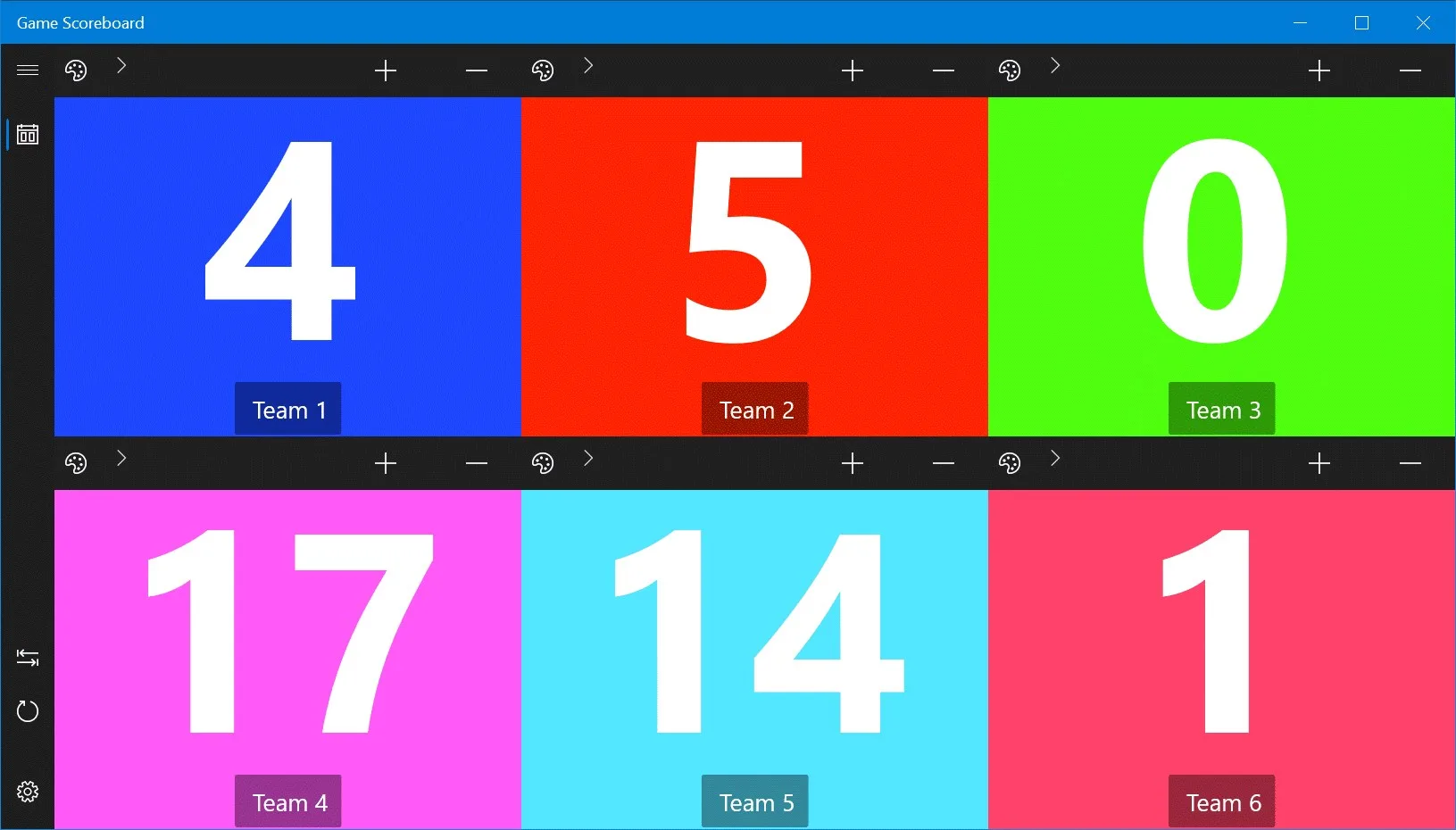 Game Scoreboard screenshot 5
