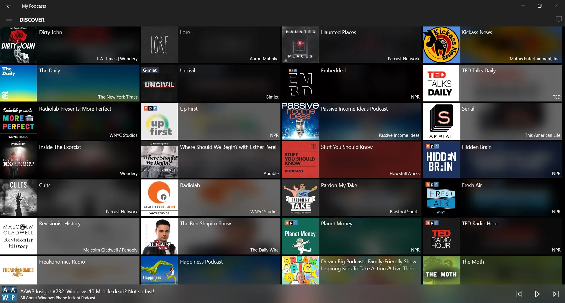 MyPodcasts screenshot 3