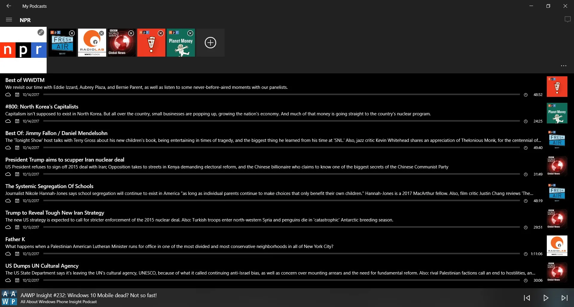 MyPodcasts screenshot 4