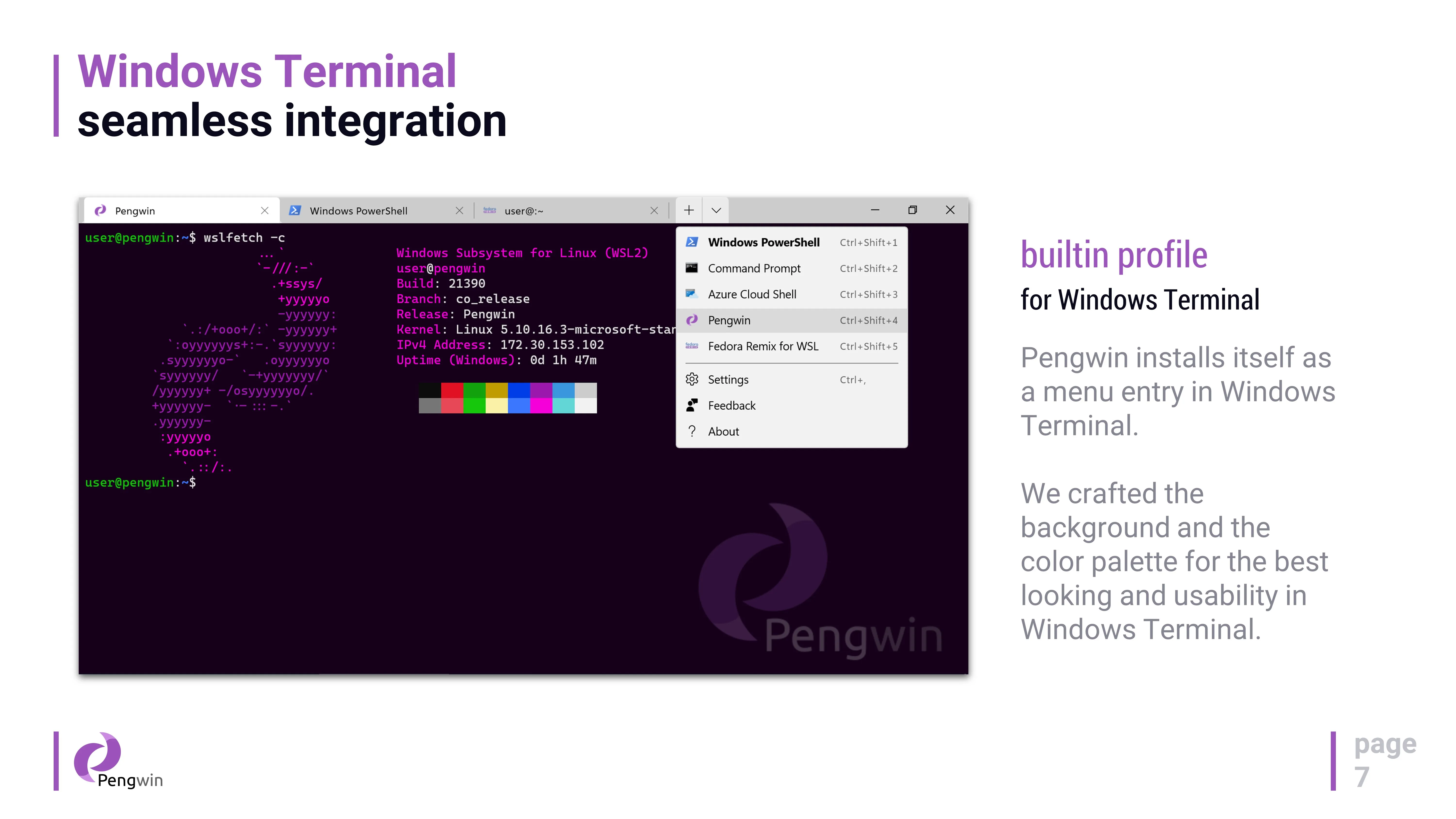 Pengwin screenshot 4