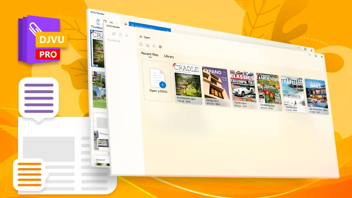 DjVu Book Reader PRO screenshot 5