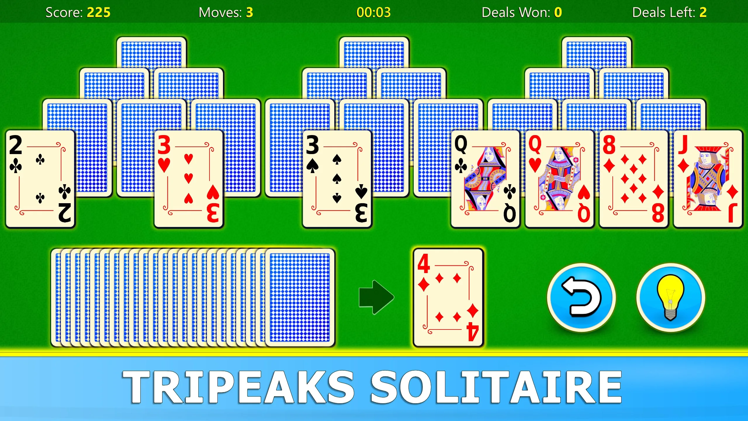 TriPeaks Solitaire Mobile screenshot 2
