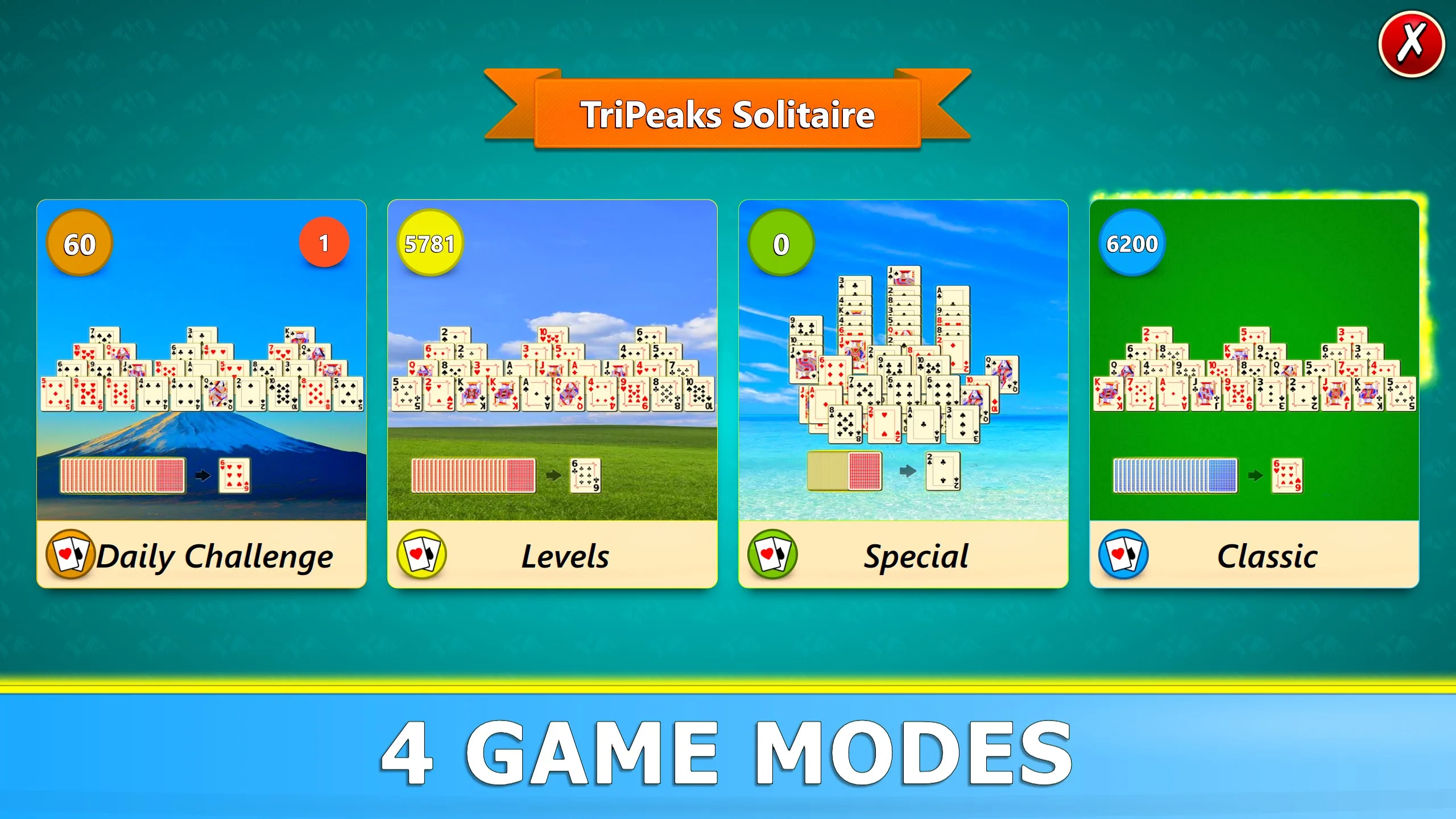 TriPeaks Solitaire Mobile screenshot 3