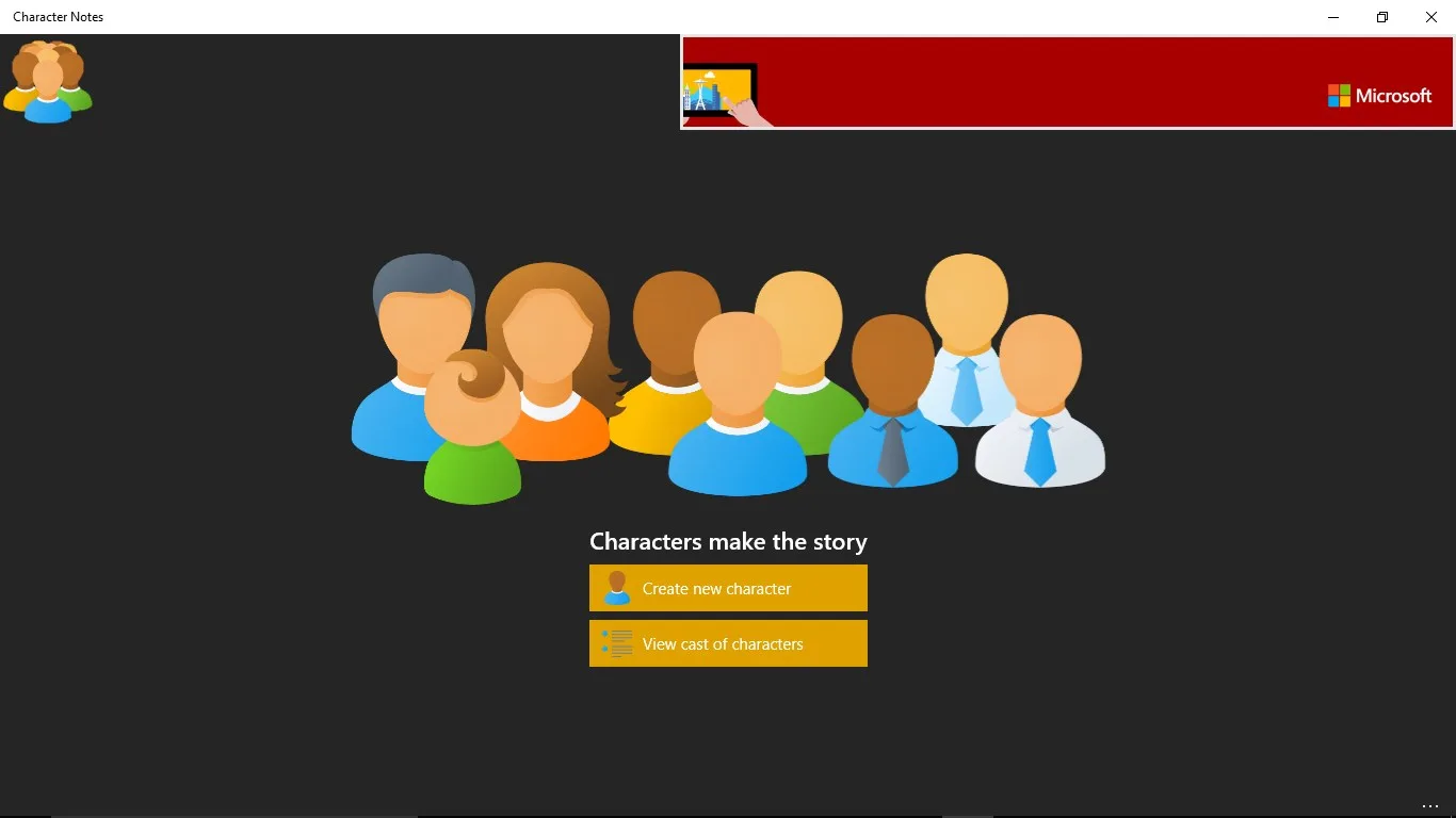 Character Notes screenshot 1