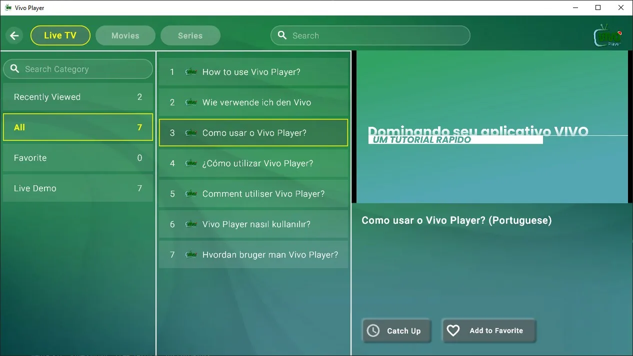 Vivo Player screenshot 2