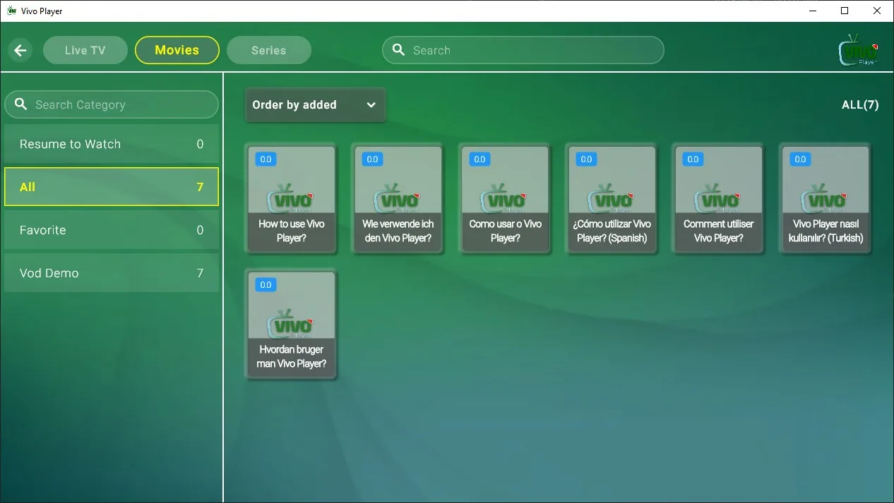 Vivo Player screenshot 4
